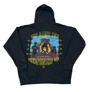 Rare TDE LA Lakers Top Dog Ent #17 Hoodie Men's Large Kendrick Lamar Lebron